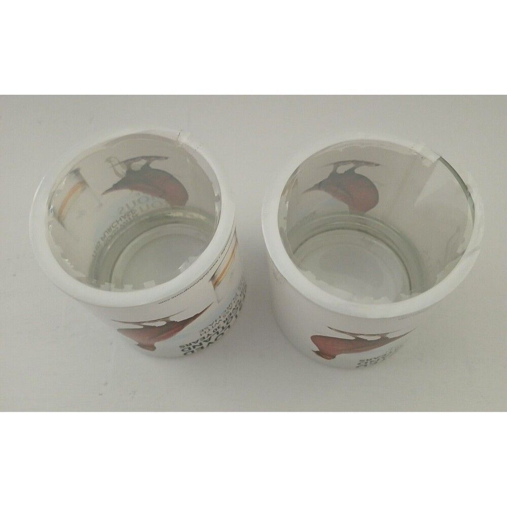 NEW Set of 2 The Famous Grouse Collectible Whiskey Glasses Etched Design 6 Oz - Picture 4 of 5